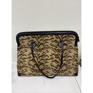 Brighton Tapestry "Mikayla" Animal Print Carpet Tote Bag